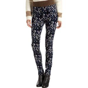 NWT RAG & BONE Ikat Print Skinny Corduroy Pants, sz 25. Made in USA